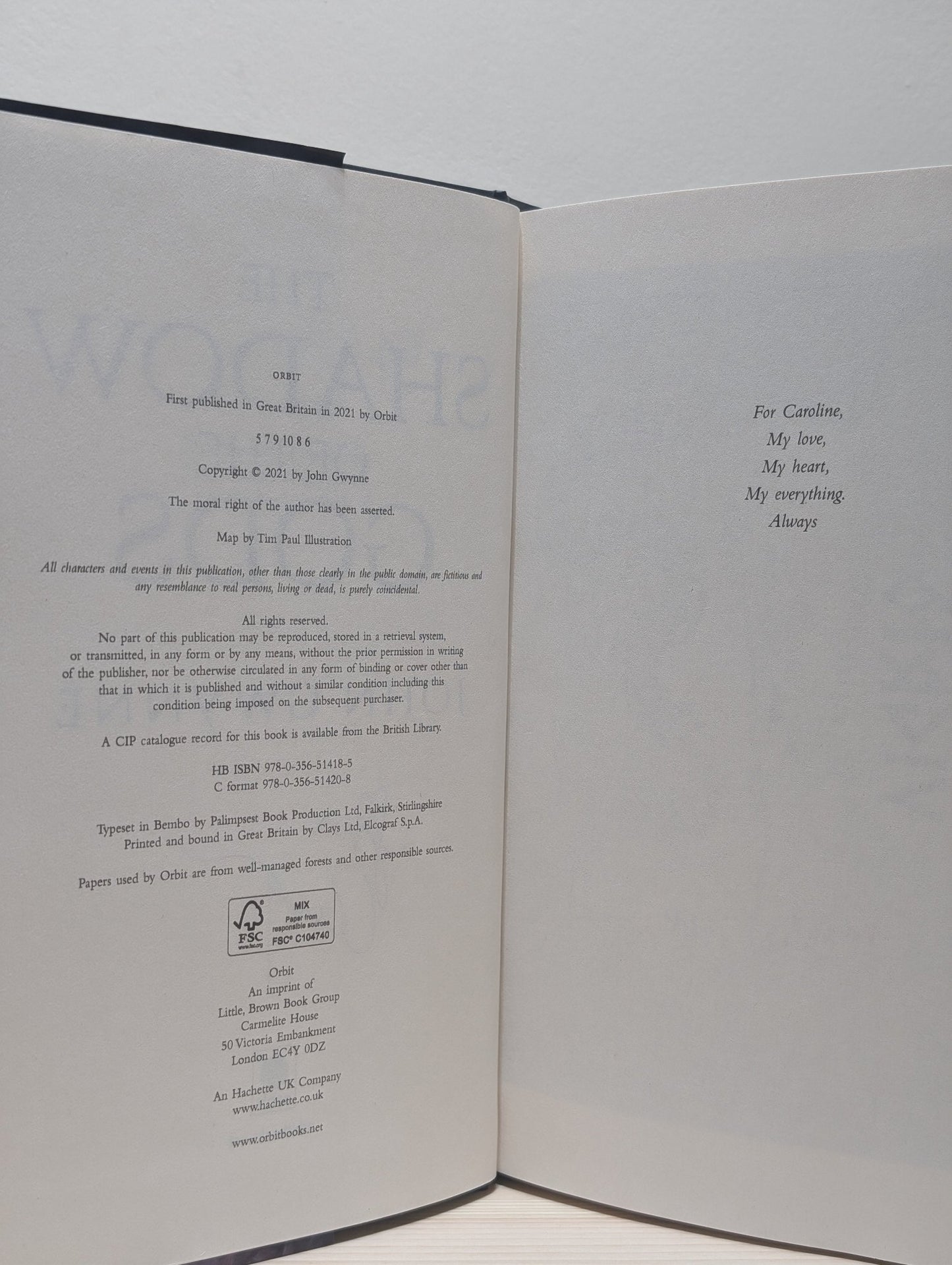 Bloodsworn Saga: Shadow of the Gods; Hunger of the Gods; Fury of the Gods by John Gwynne (Signed Set) - Fialta Books