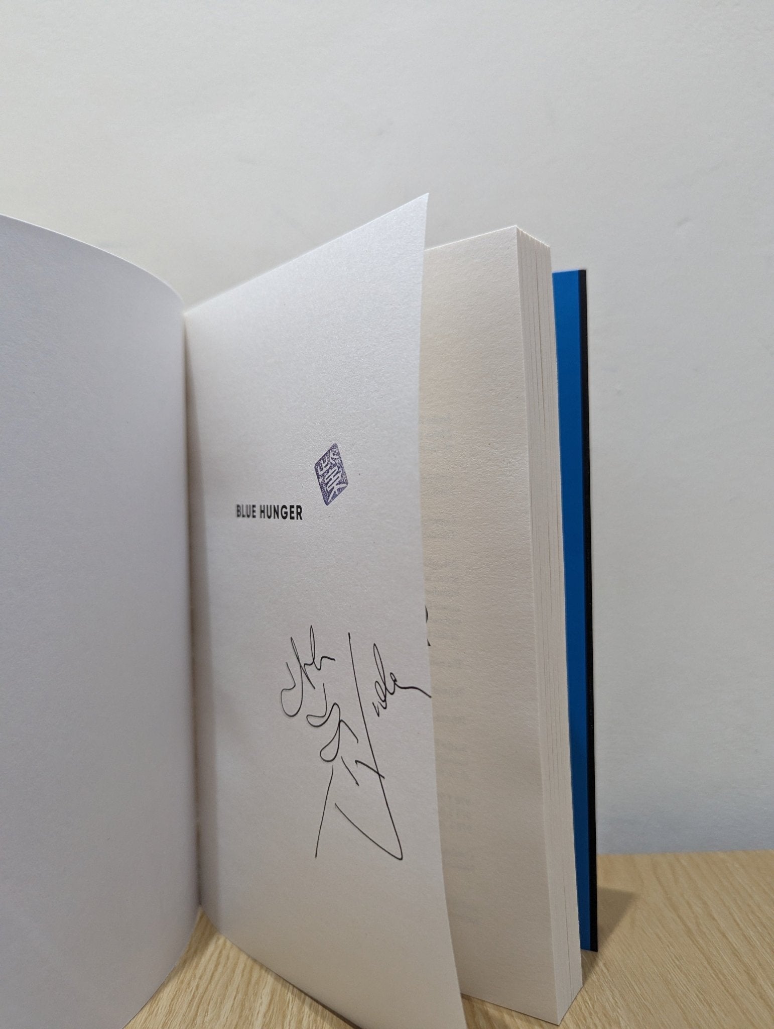 Blue Hunger by Viola Di Grado (Signed First Edition) - Fialta Books