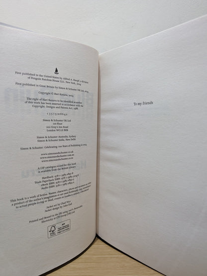 Blue Ruin by Hari Kunzru (Signed First Edition) - Fialta Books