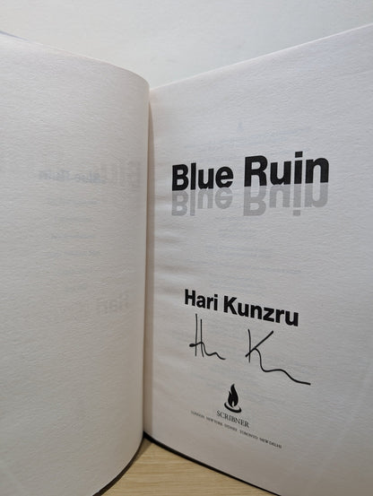 Blue Ruin by Hari Kunzru (Signed First Edition) - Fialta Books