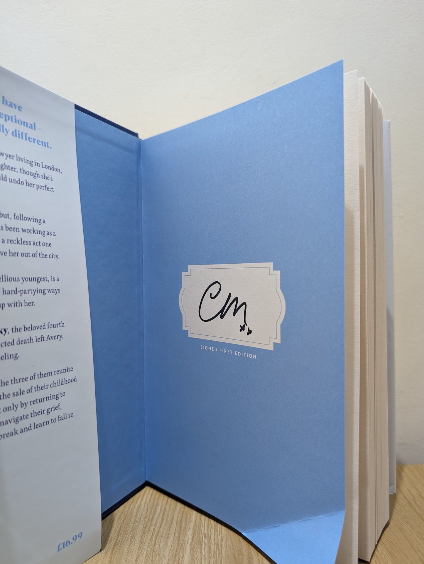 Blue Sisters by Coco Mellors (Signed First Edition) - Fialta Books