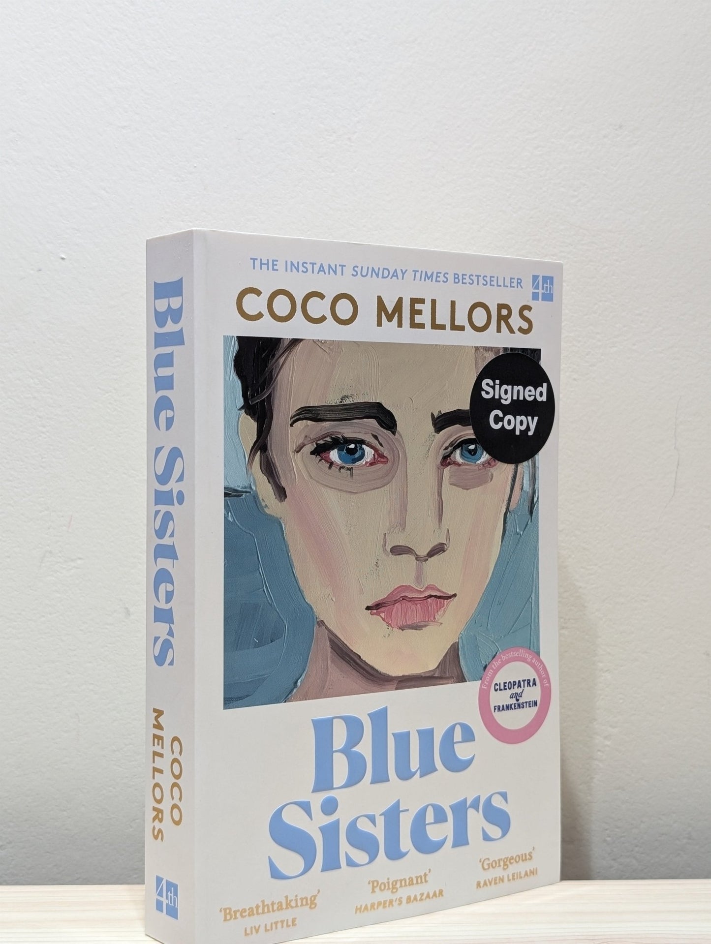 Blue Sisters by Coco Mellors (Signed First Paperback Edition) - Fialta Books