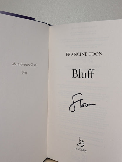 Bluff by Francine Toon (Signed First Edition) - Fialta Books