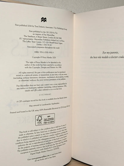 Bodies of Magic by Freya Marske (Special First Edition with sprayed edges) - Fialta Books