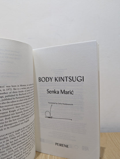 Body Kintsugi by Maric Senka (Signed First Edition) - Fialta Books