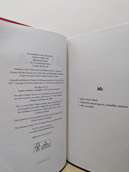 Bolla by Pajtim Statovci (Signed First Edition) - Fialta Books