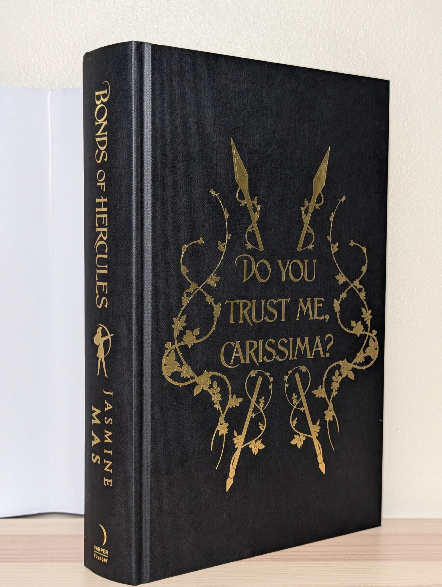 Bonds of Hercules by Jasmine Mas (Signed First Edition with sprayed edges) - Fialta Books