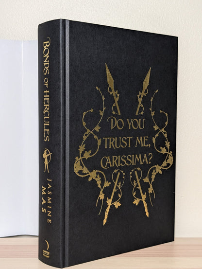 Bonds of Hercules by Jasmine Mas (Signed First Edition with sprayed edges) - Fialta Books