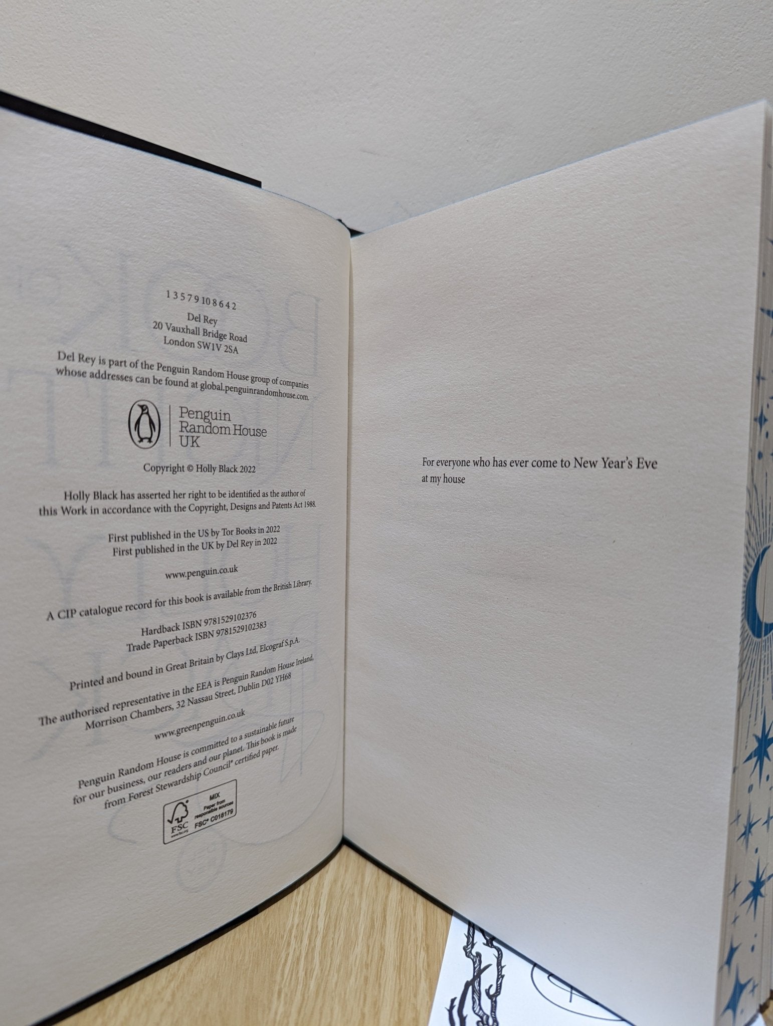 Book of Night by Holly Black (Signed First Edition with items) - Fialta Books