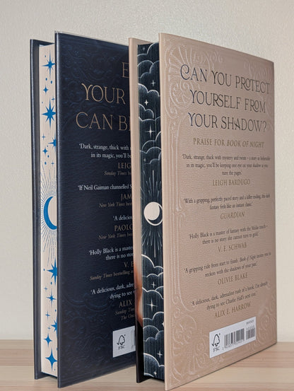 Book of Night; Thief of Night by Holly Black (Signed Set with sprayed edges) - Fialta Books