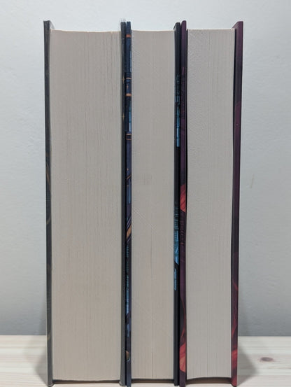 Book That Wouldn't Burn; Book That Broke the World; Book that Held Her Heart by Mark Lawrence (Signed) - Fialta Books