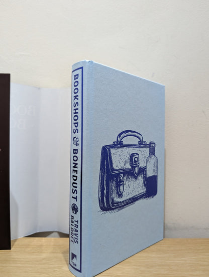 Bookshops & Bonedust by Travis Baldree (Signed First Edition with sprayed edges) - Fialta Books