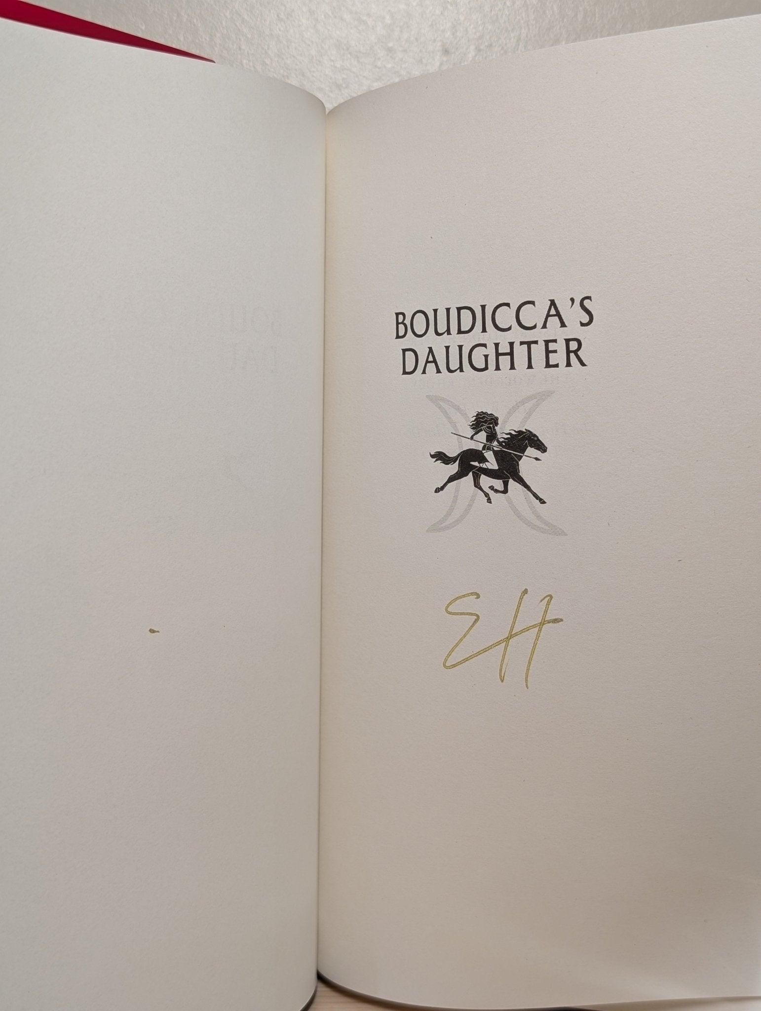 Boudicca's Daughter by Elodie Harper (Signed First Edition) - Fialta Books