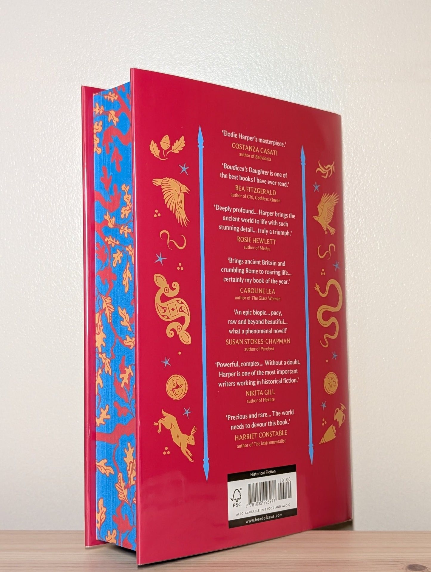 Boudicca's Daughter by Elodie Harper (Signed Numbered First Edition with sprayed edges) - Fialta Books