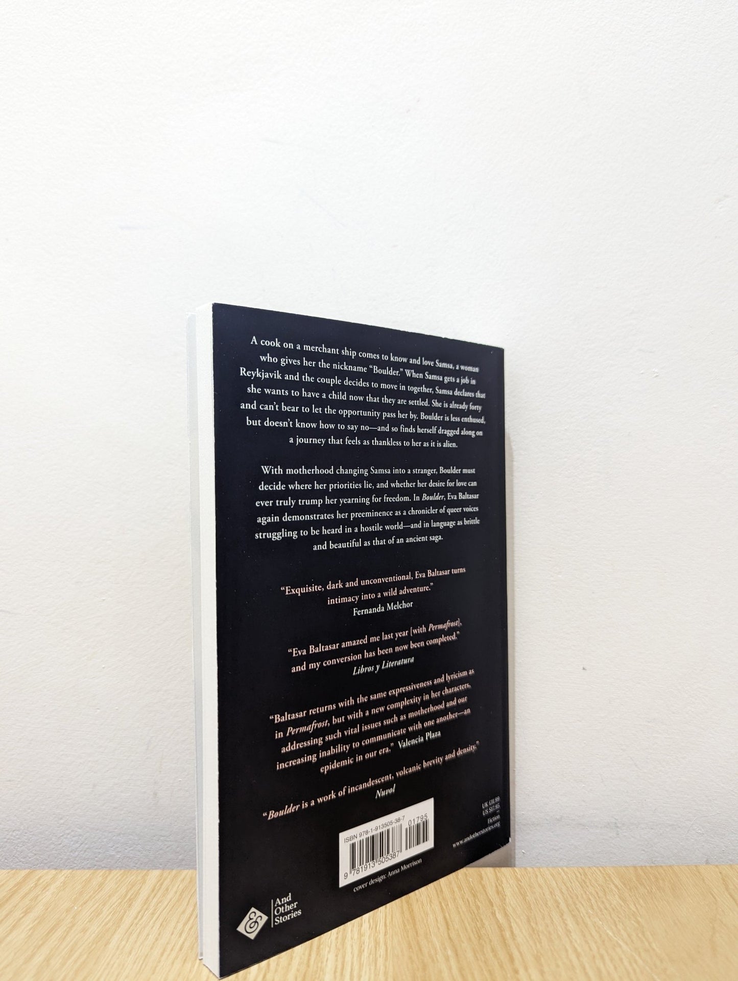 Boulder by Eva Baltasar (Signed by Translator) - Fialta Books