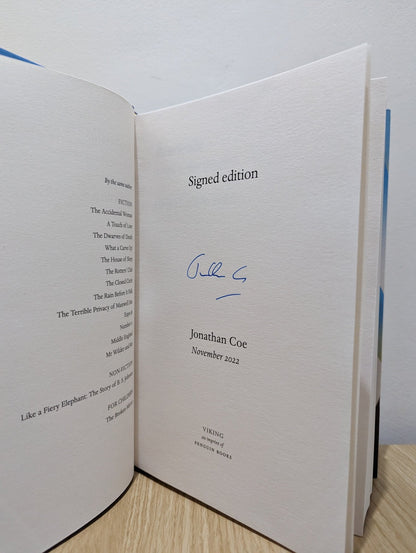 Bournville by Jonathan Coe (Signed First Edition) - Fialta Books