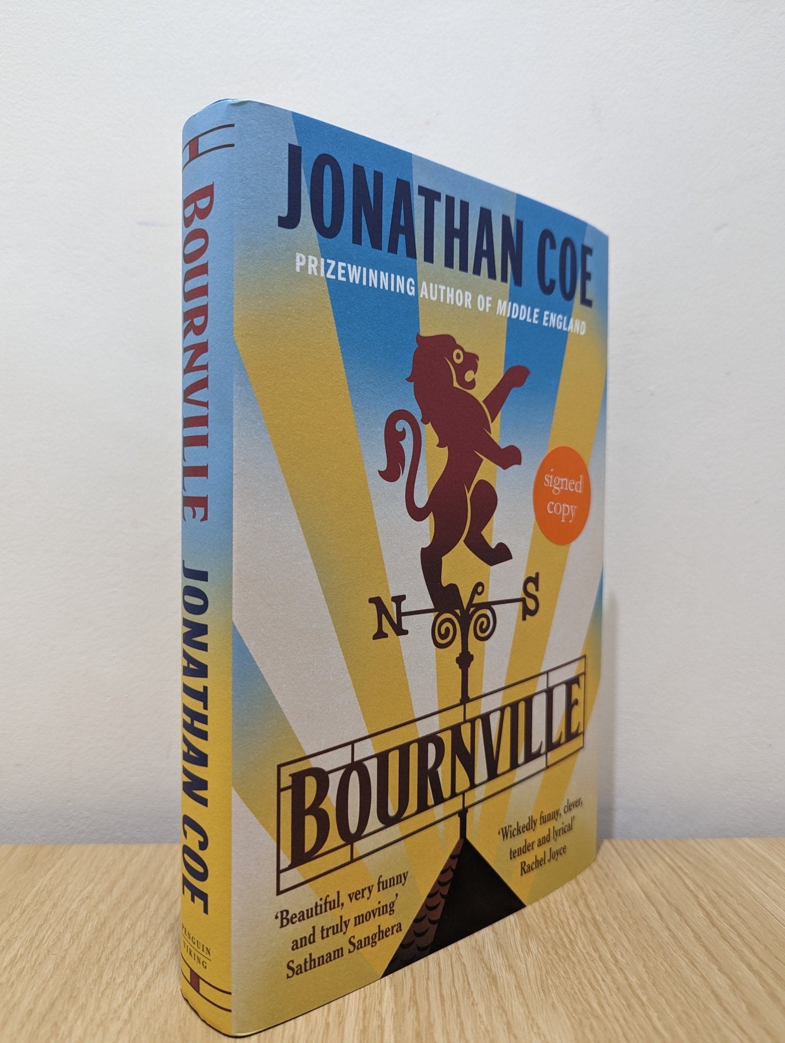Bournville by Jonathan Coe (Signed First Edition) - Fialta Books