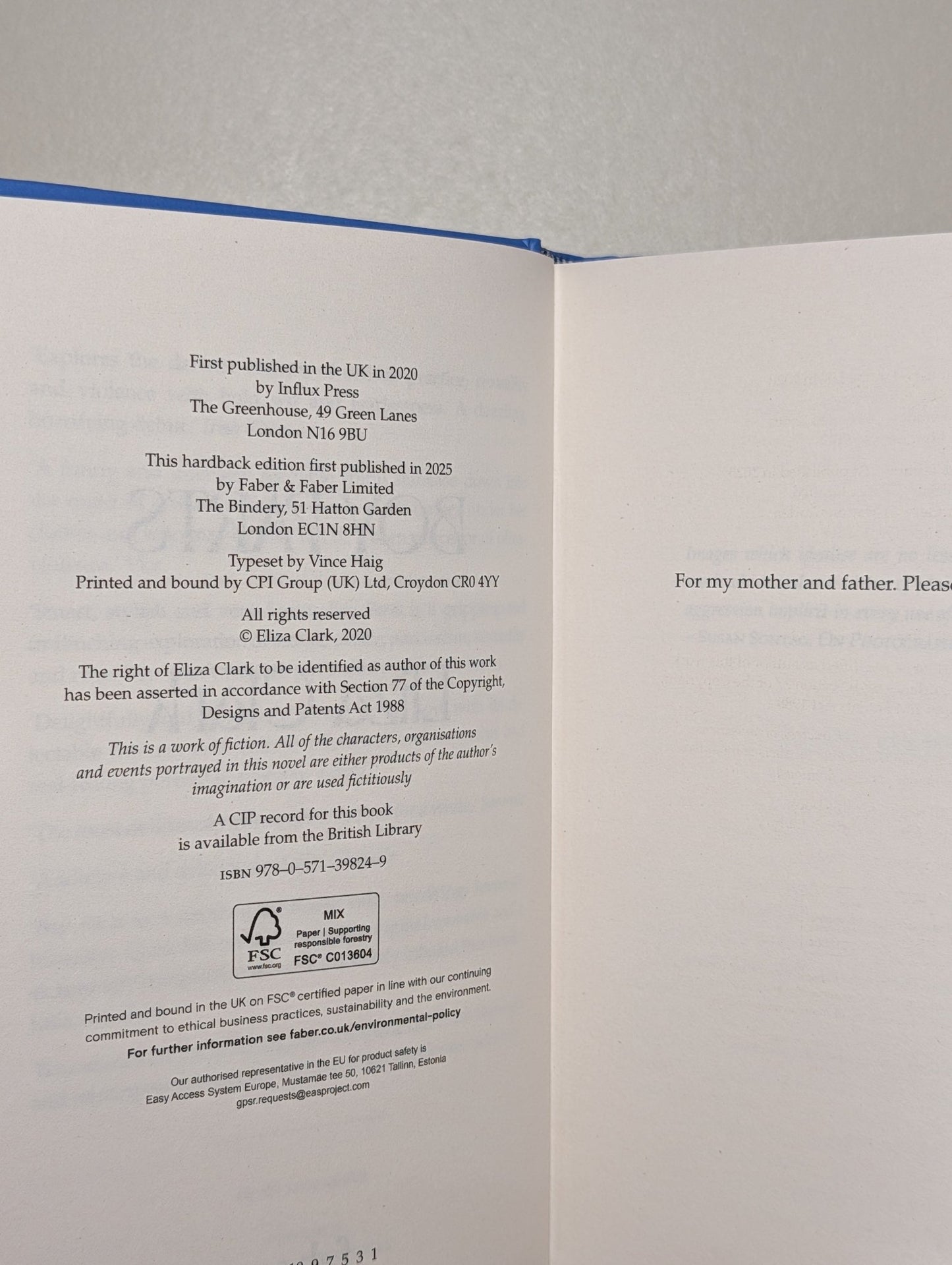 Boy Parts by Eliza Clark (Signed Gift Edition) - Fialta Books
