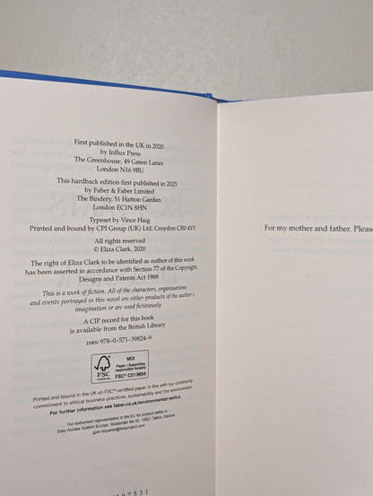 Boy Parts by Eliza Clark (Signed Gift Edition) - Fialta Books