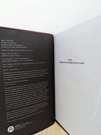 Boyslut: A Memoir and Manifesto by Zachary Zane (Signed First Edition) - Fialta Books