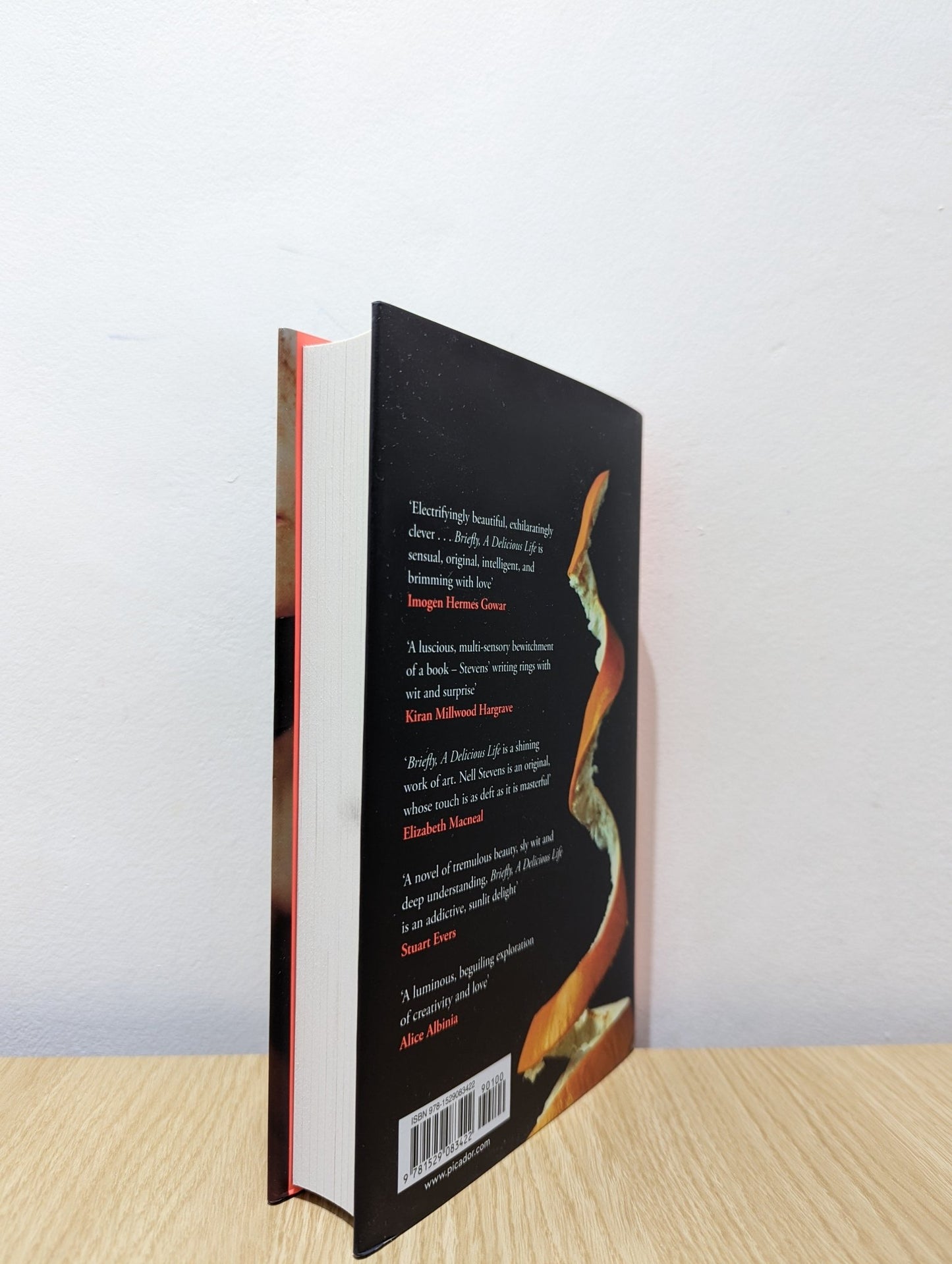 Briefly, A Delicious Life by Nell Stevens (Signed First Edition) - Fialta Books
