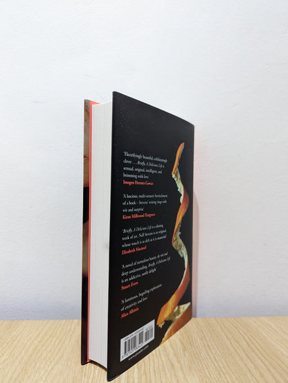 Briefly, A Delicious Life by Nell Stevens (Signed First Edition) - Fialta Books