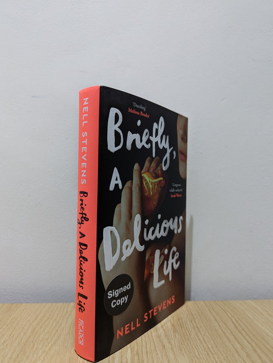 Briefly, A Delicious Life by Nell Stevens (Signed First Edition) - Fialta Books