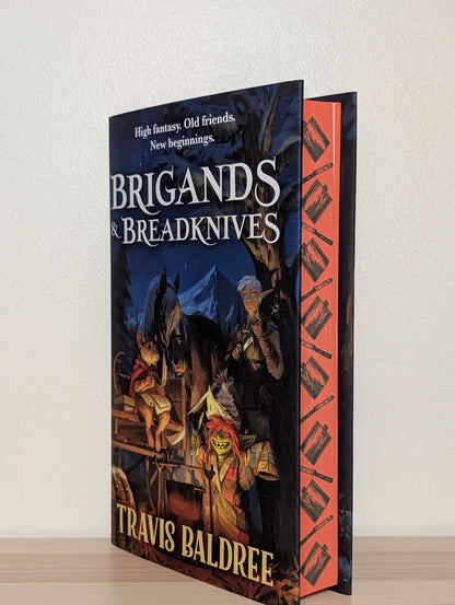 Brigands & Breadknives by Travis Baldree (Signed with sprayed edges and alternative cover) - Fialta Books