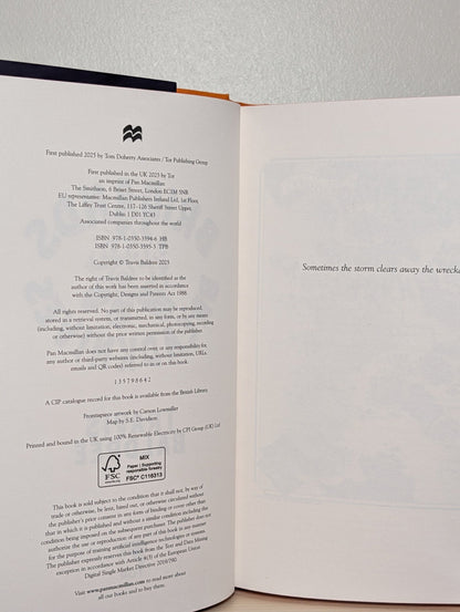 Brigands & Breadknives by Travis Baldree (Signed with sprayed edges and alternative cover) - Fialta Books