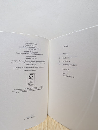 Bright Fear by Mary Jean Chan (Signed First Edition) - Fialta Books