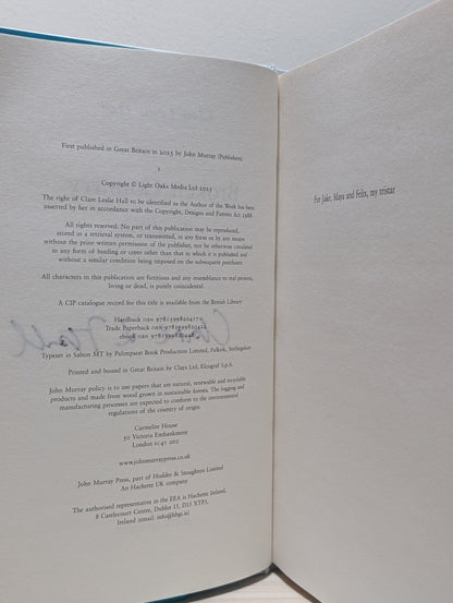 Broken Country by Clare Leslie Hall (Signed First Edition) - Fialta Books