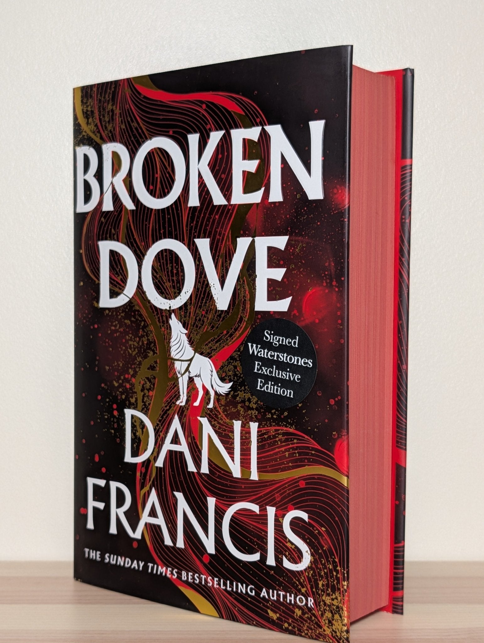 Broken Dove by Dani Francis (Signed First Edition with sprayed edges) - Fialta Books