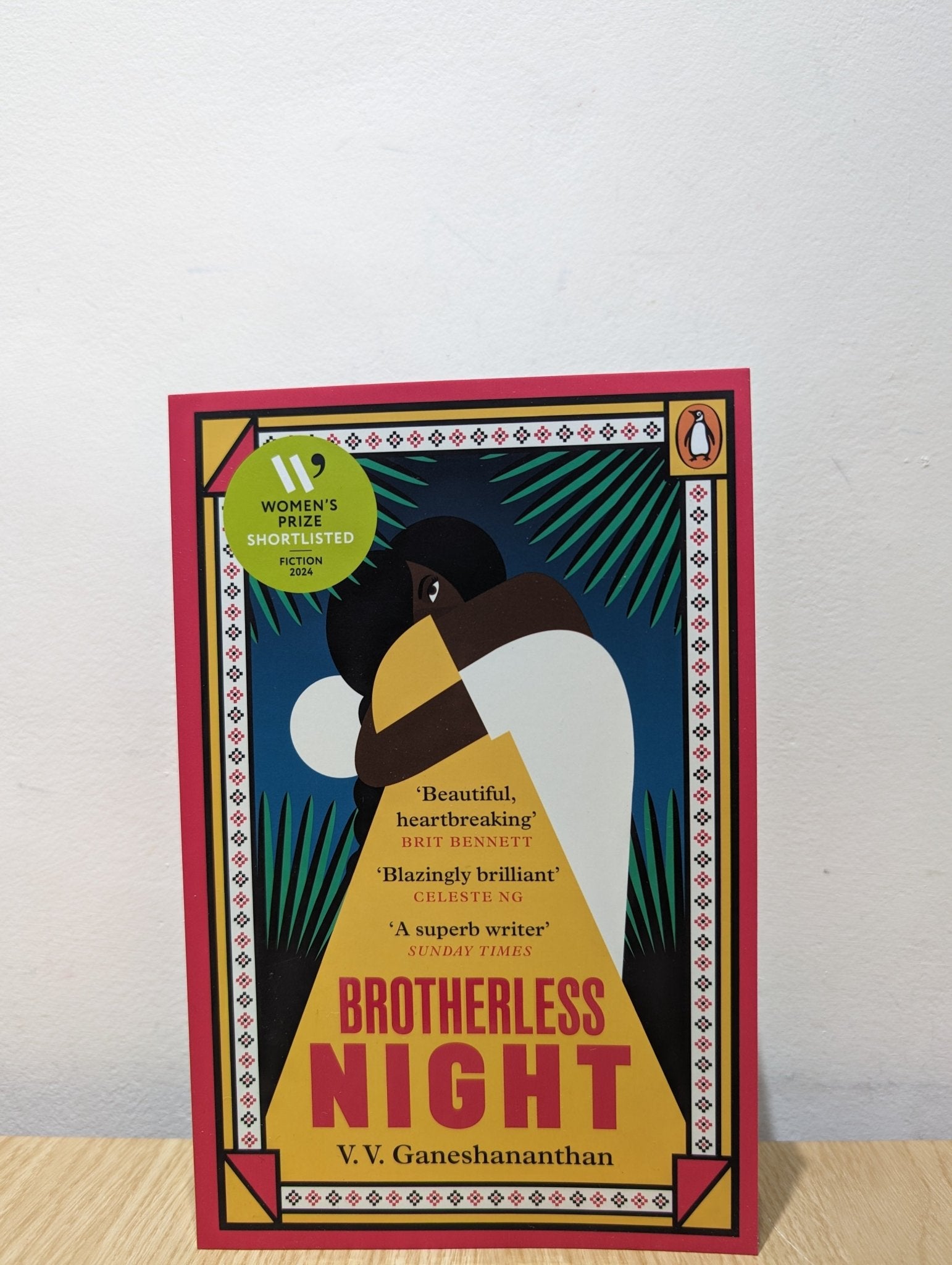 Brotherless Night by V.V. Ganeshananthan (Signed Paperback Edition) - Fialta Books