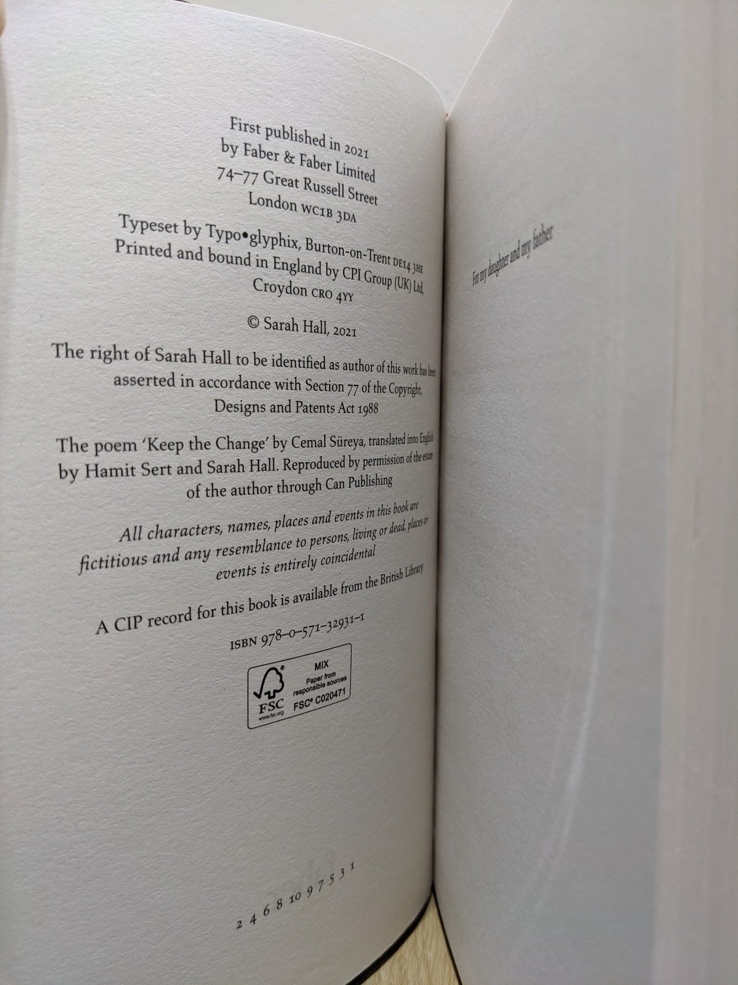 Burntcoat by Sarah Hall (Signed First Edition) - Fialta Books