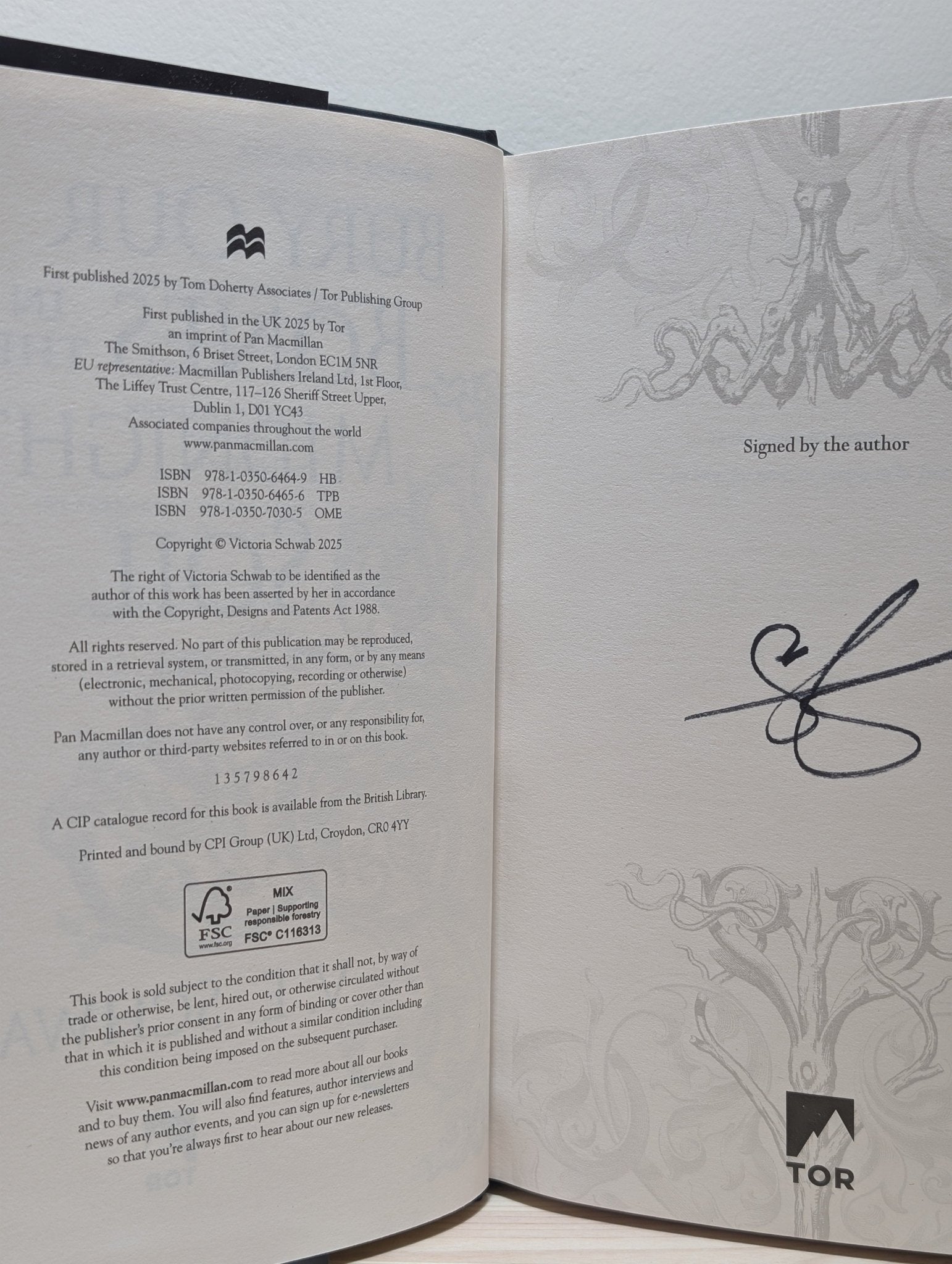 Bury Our Bones in the Midnight Soil by V. E. Schwab (Signed First Edition) - Fialta Books