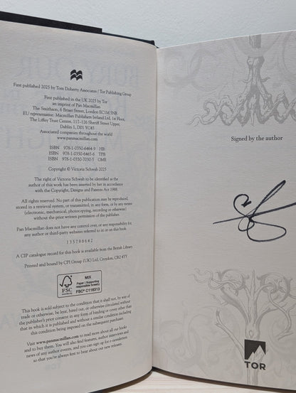 Bury Our Bones in the Midnight Soil by V. E. Schwab (Signed First Edition) - Fialta Books