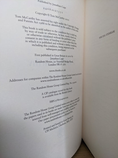 C by Tom McCarthy - Fialta Books