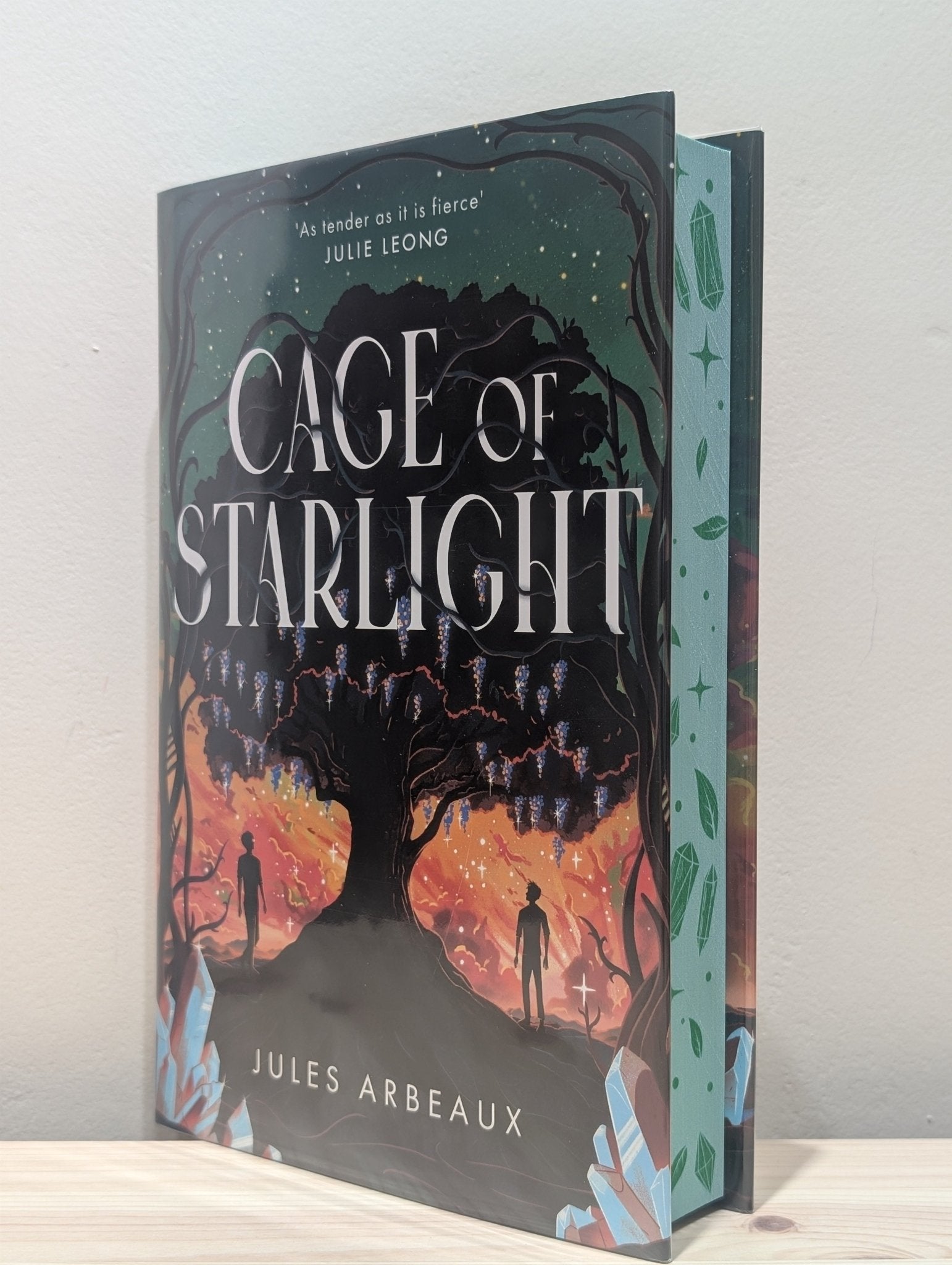 Cage of Starlight by Jules Arbeaux (Signed First Edition with sprayed edges) - Fialta Books