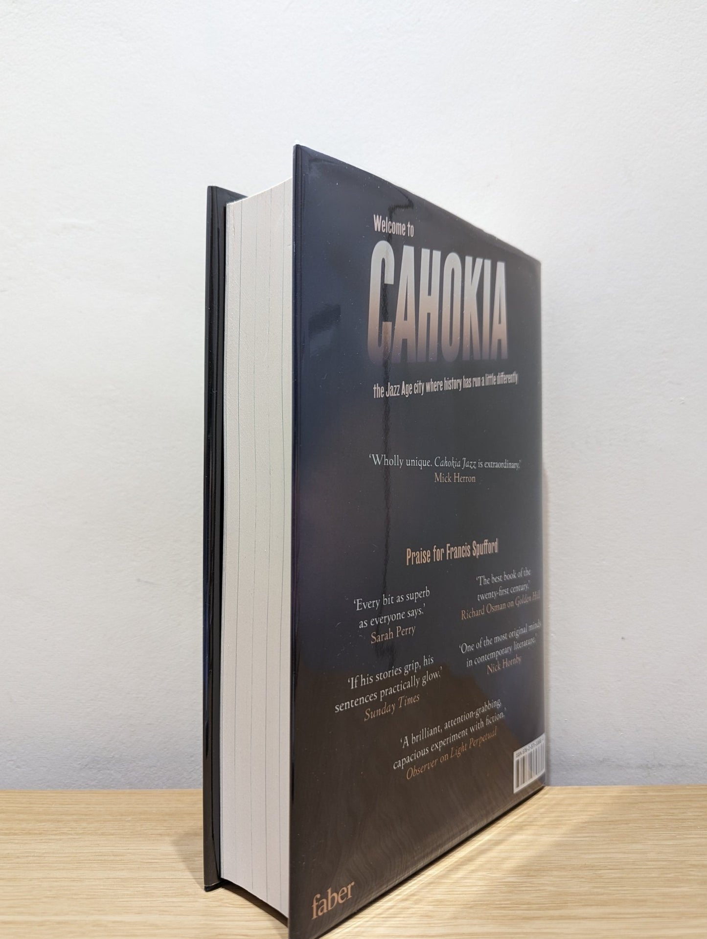 Cahokia Jazz by Francis Spufford (Signed First Edition) - Fialta Books