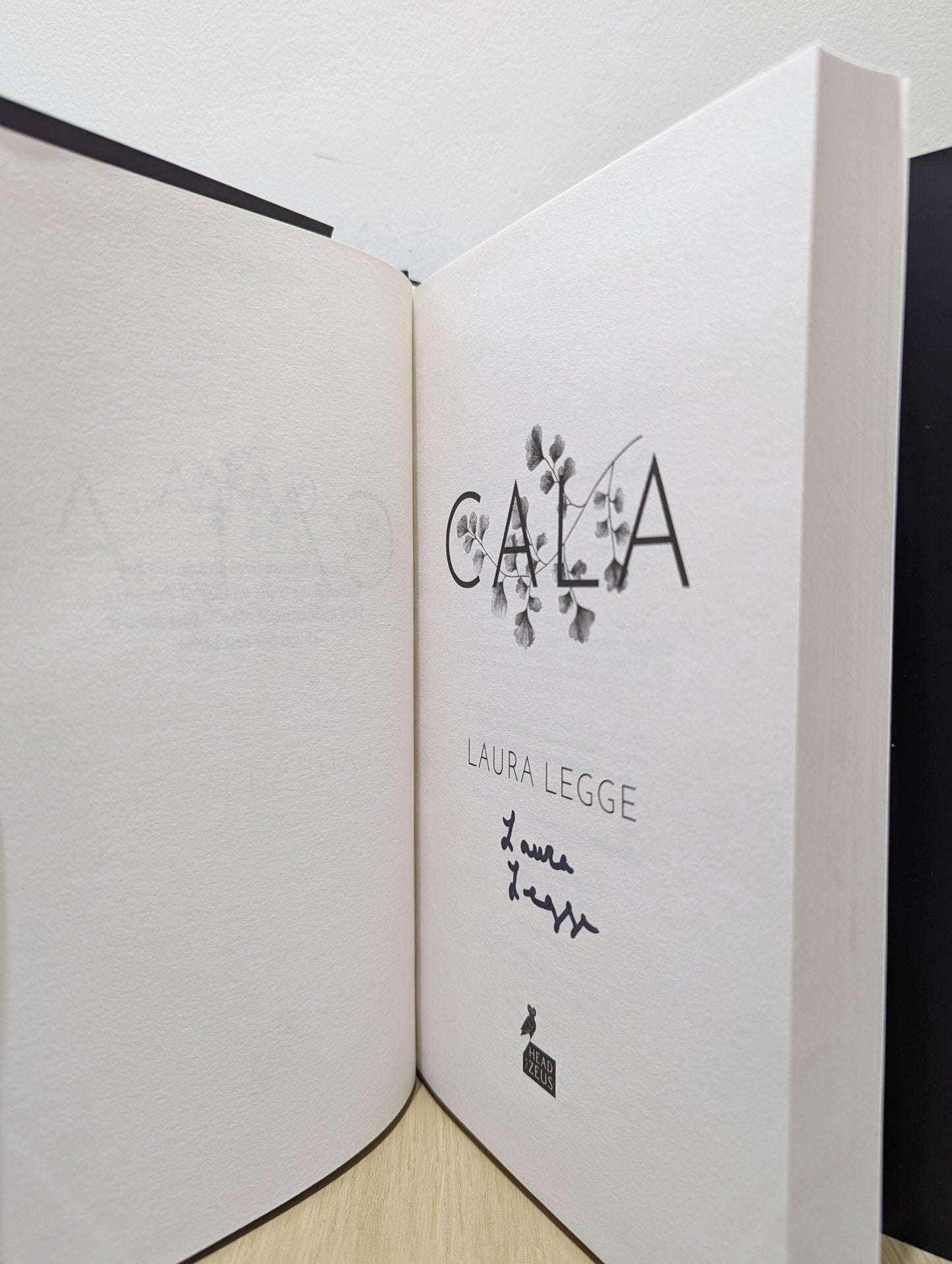 Cala by Laura Legge (Signed First Edition) - Fialta Books