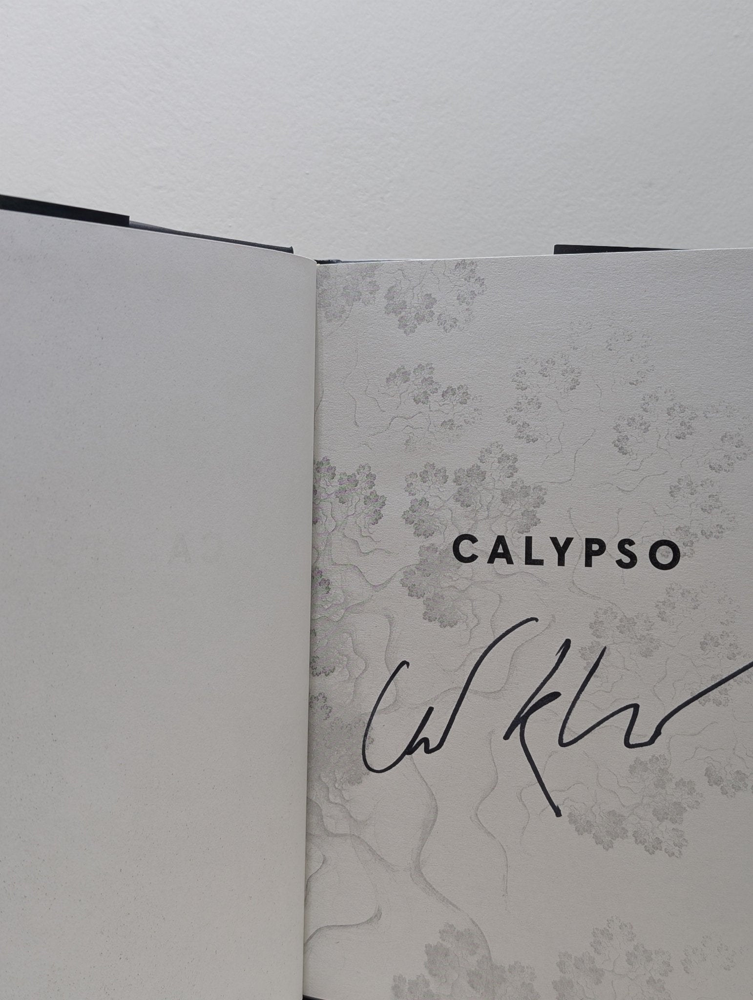 Calypso by Oliver K. Langmead (Signed First Edition) - Fialta Books