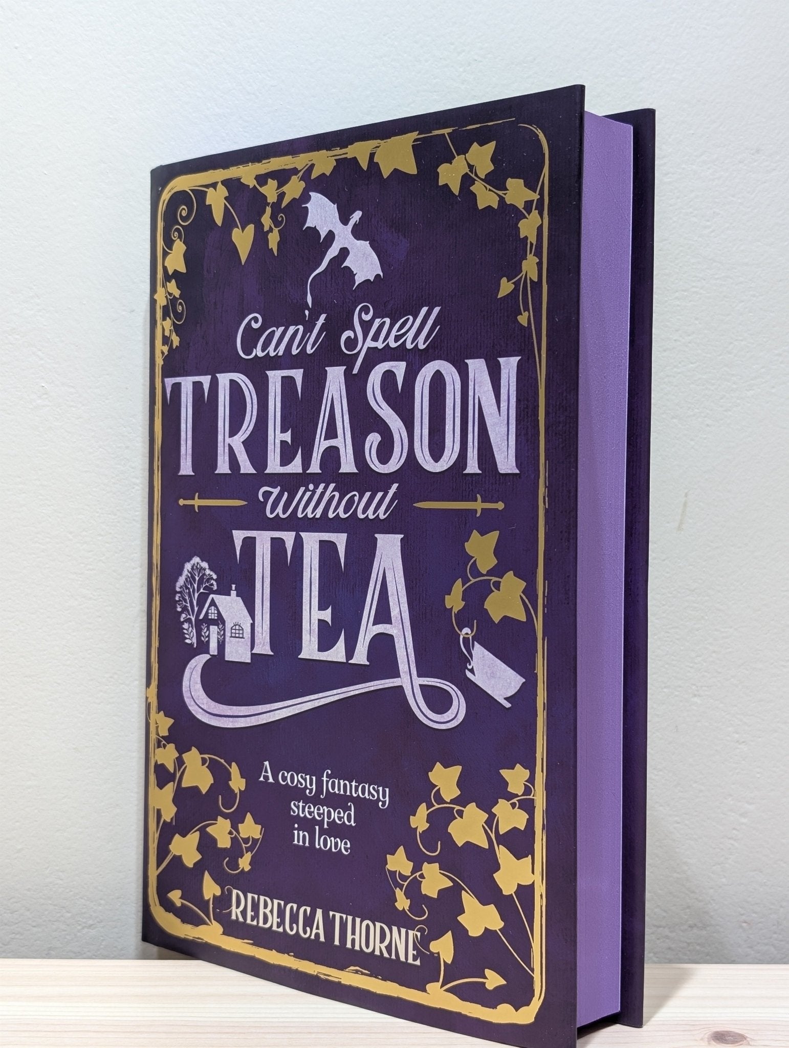 Can't Spell Treason Without Tea by Rebecca Thorne (Signed Numbered with sprayed edges) - Fialta Books