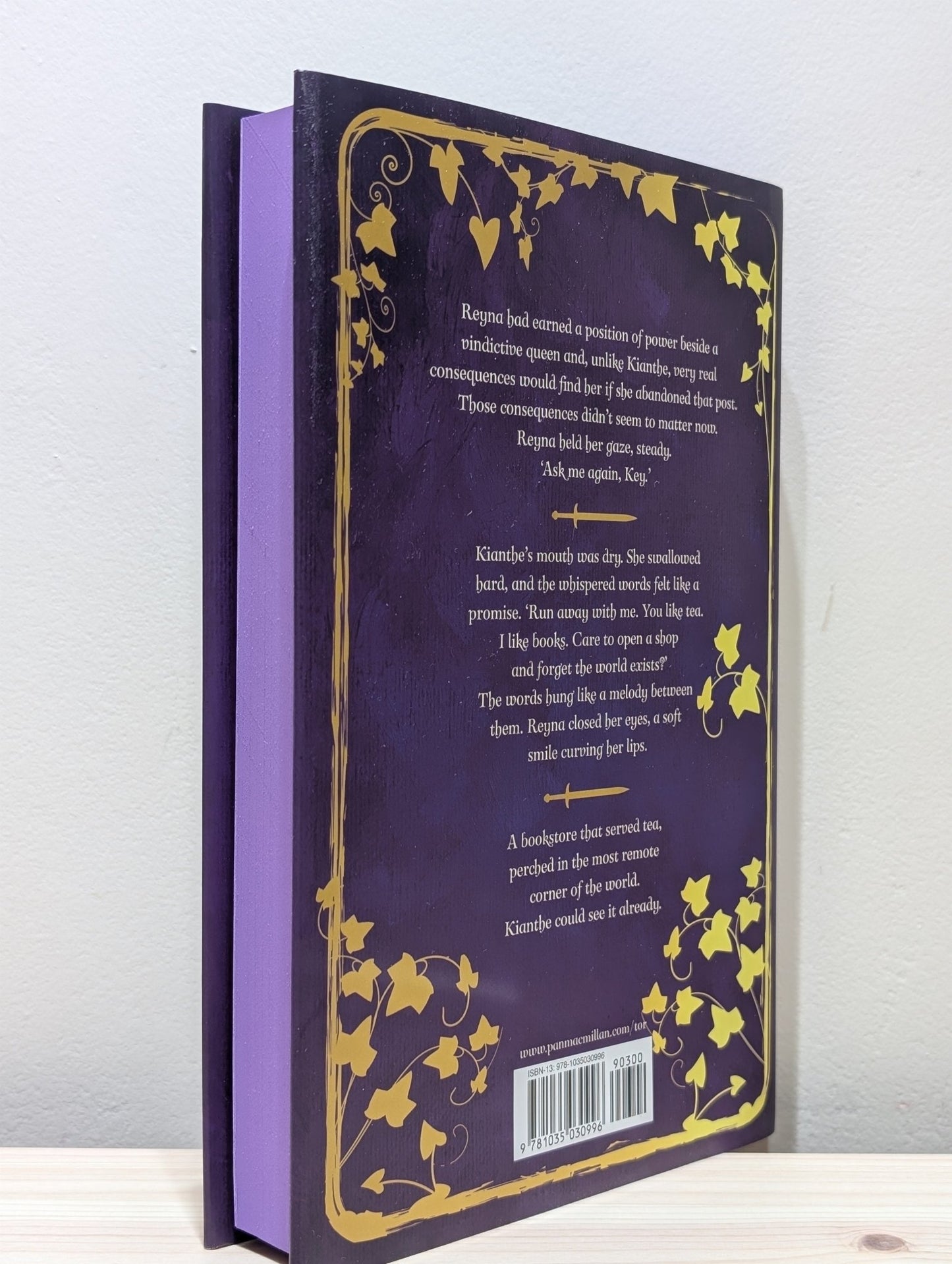 Can't Spell Treason Without Tea by Rebecca Thorne (Signed Numbered with sprayed edges) - Fialta Books
