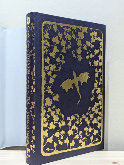 Can't Spell Treason Without Tea by Rebecca Thorne (Signed Numbered with sprayed edges) - Fialta Books