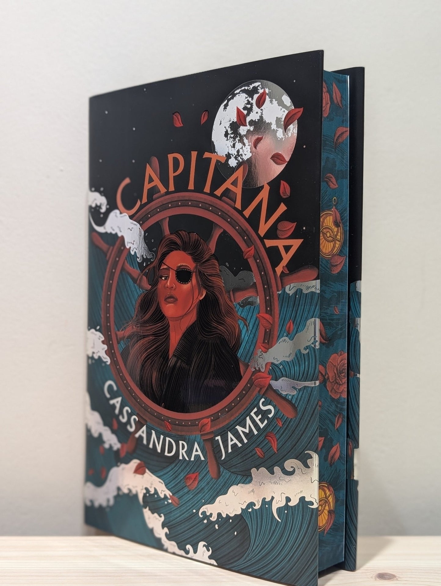 Capitana by Cassandra James (Signed First Edition with sprayed edges) - Fialta Books