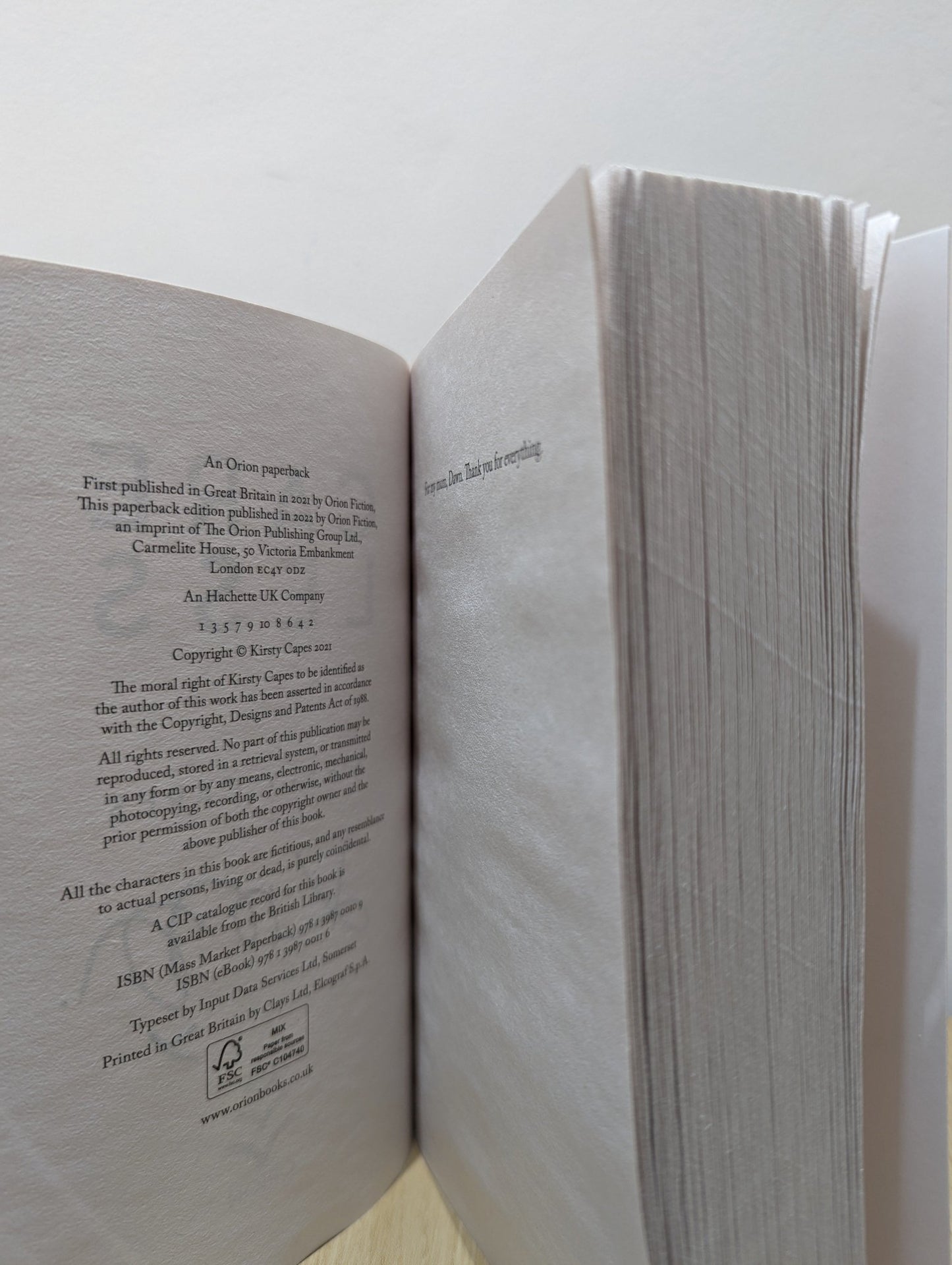 Careless by Kirsty Capes (Signed Paperback) - Fialta Books