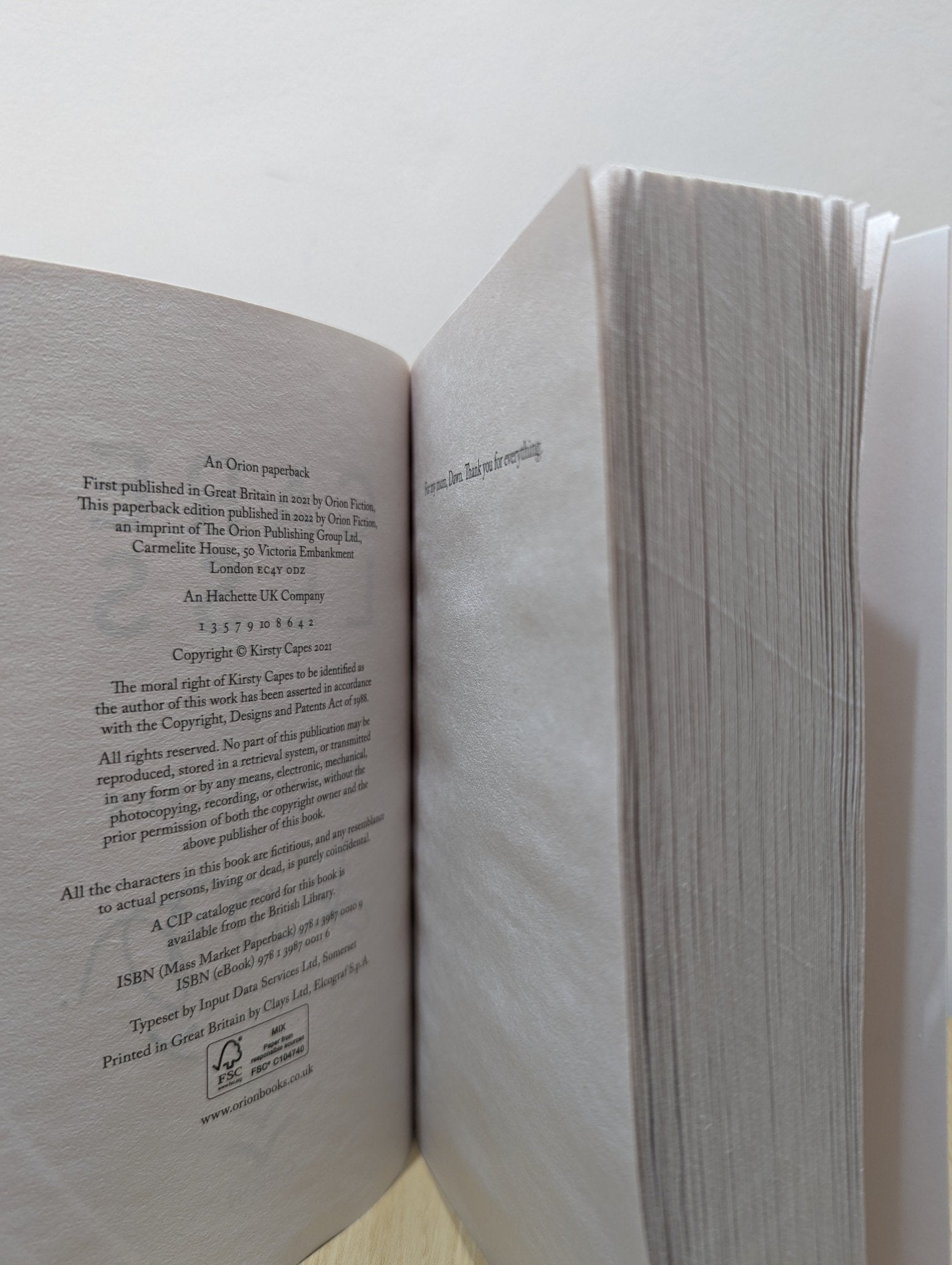 Careless by Kirsty Capes (Signed Paperback) - Fialta Books