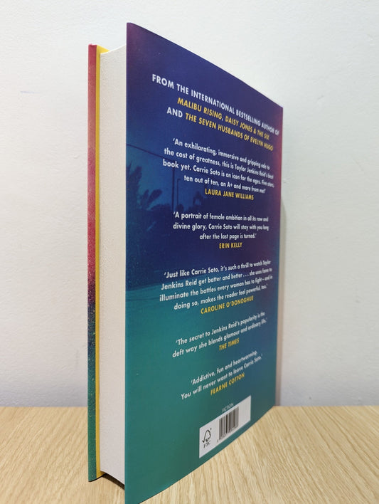 Carrie Soto Is Back by Taylor Jenkins Reid (Signed First Edition with extra content) - Fialta Books