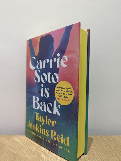 Carrie Soto Is Back by Taylor Jenkins Reid (Signed First Edition with sprayed edges) - Fialta Books