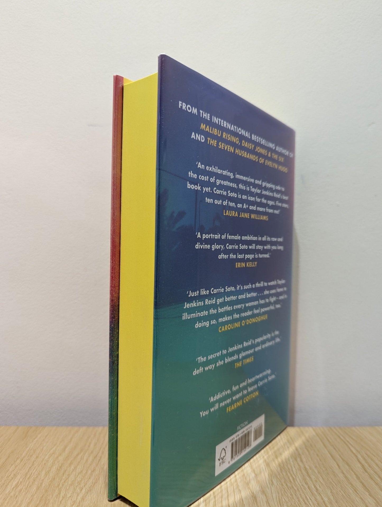 Carrie Soto Is Back by Taylor Jenkins Reid (Signed First Edition with sprayed edges) - Fialta Books